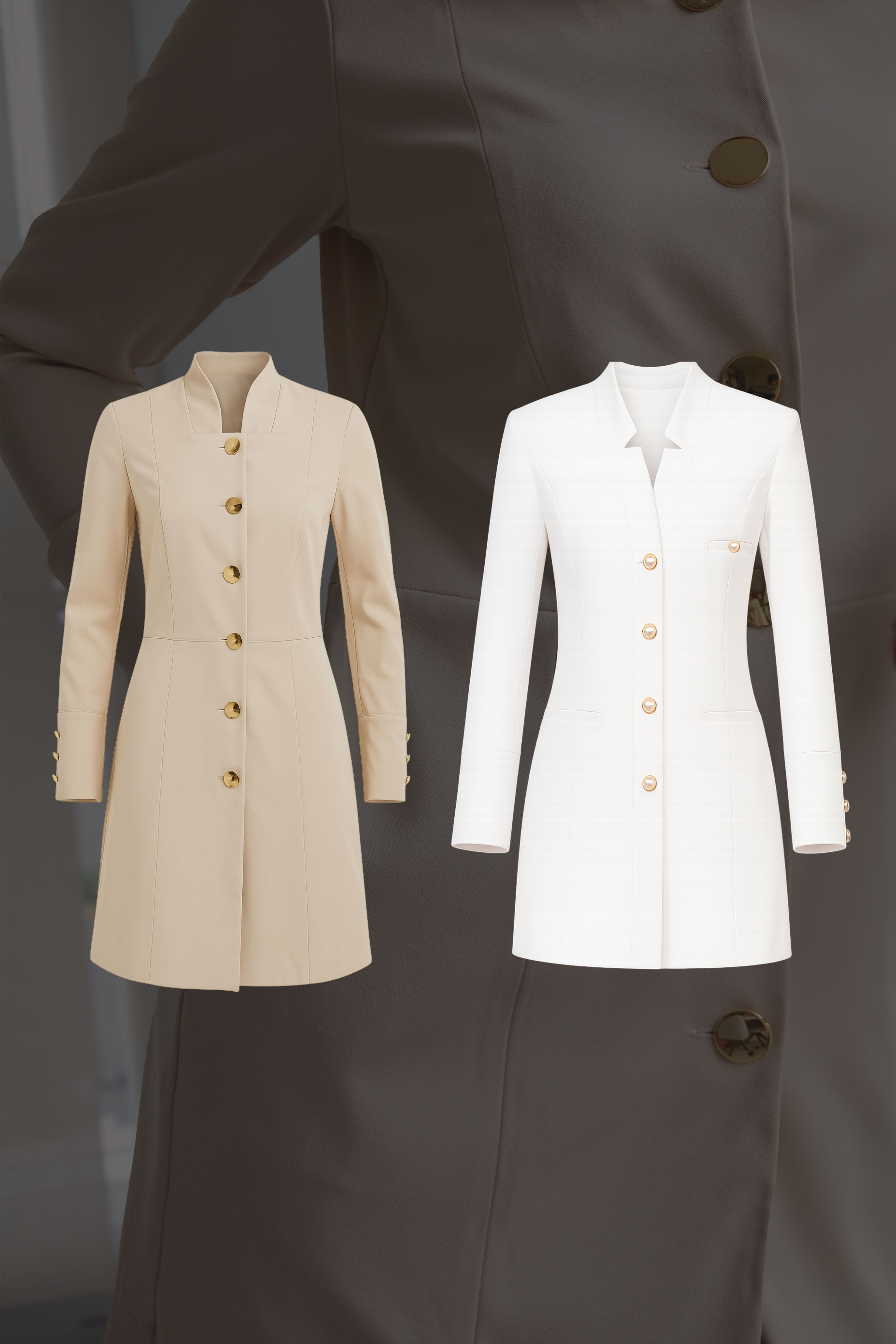 Combo Mais Vendidos - Hortensia Bege e Deniz Branco