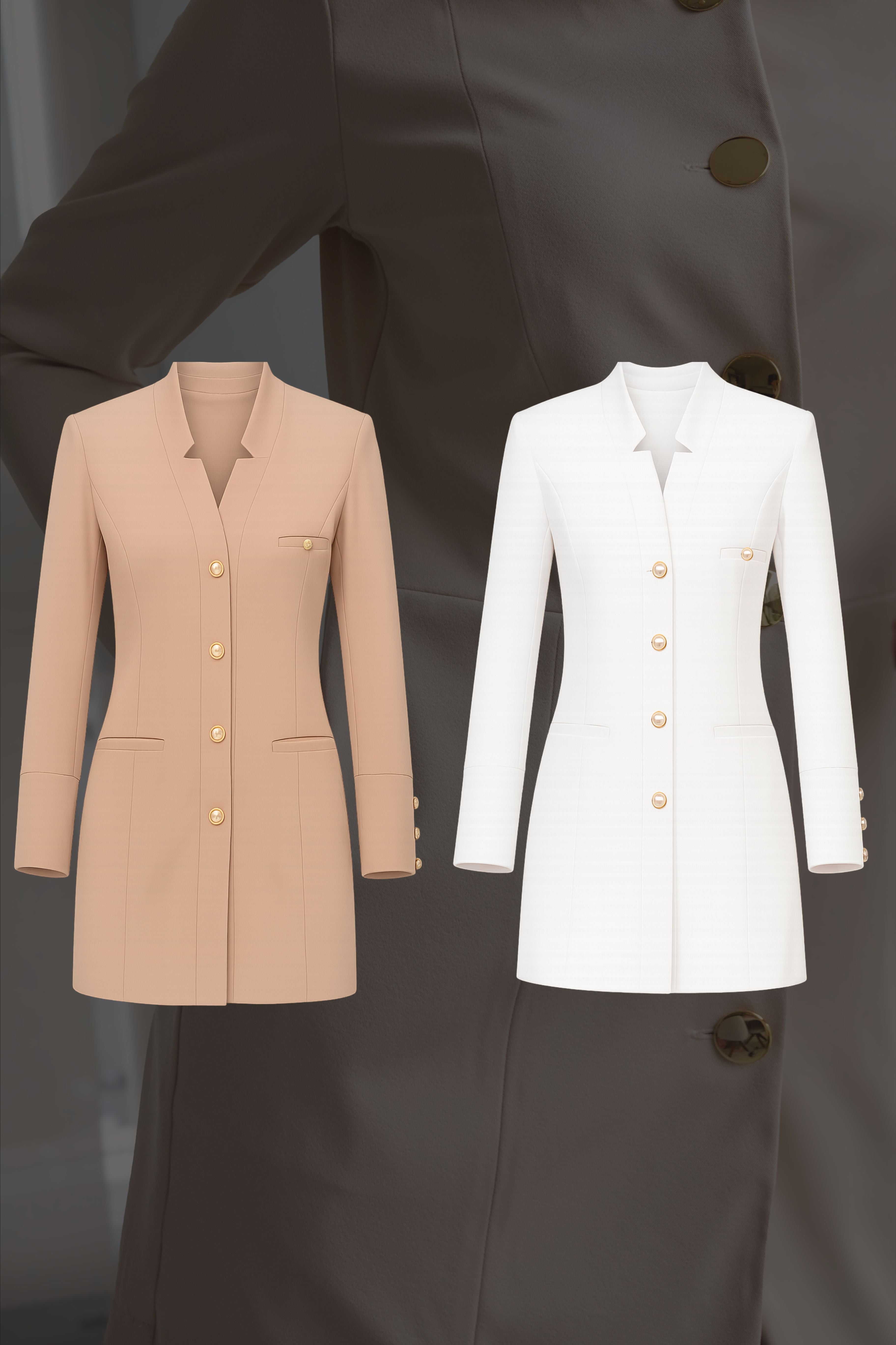 Combo Mais Vendidos - Deniz Bege e Branco