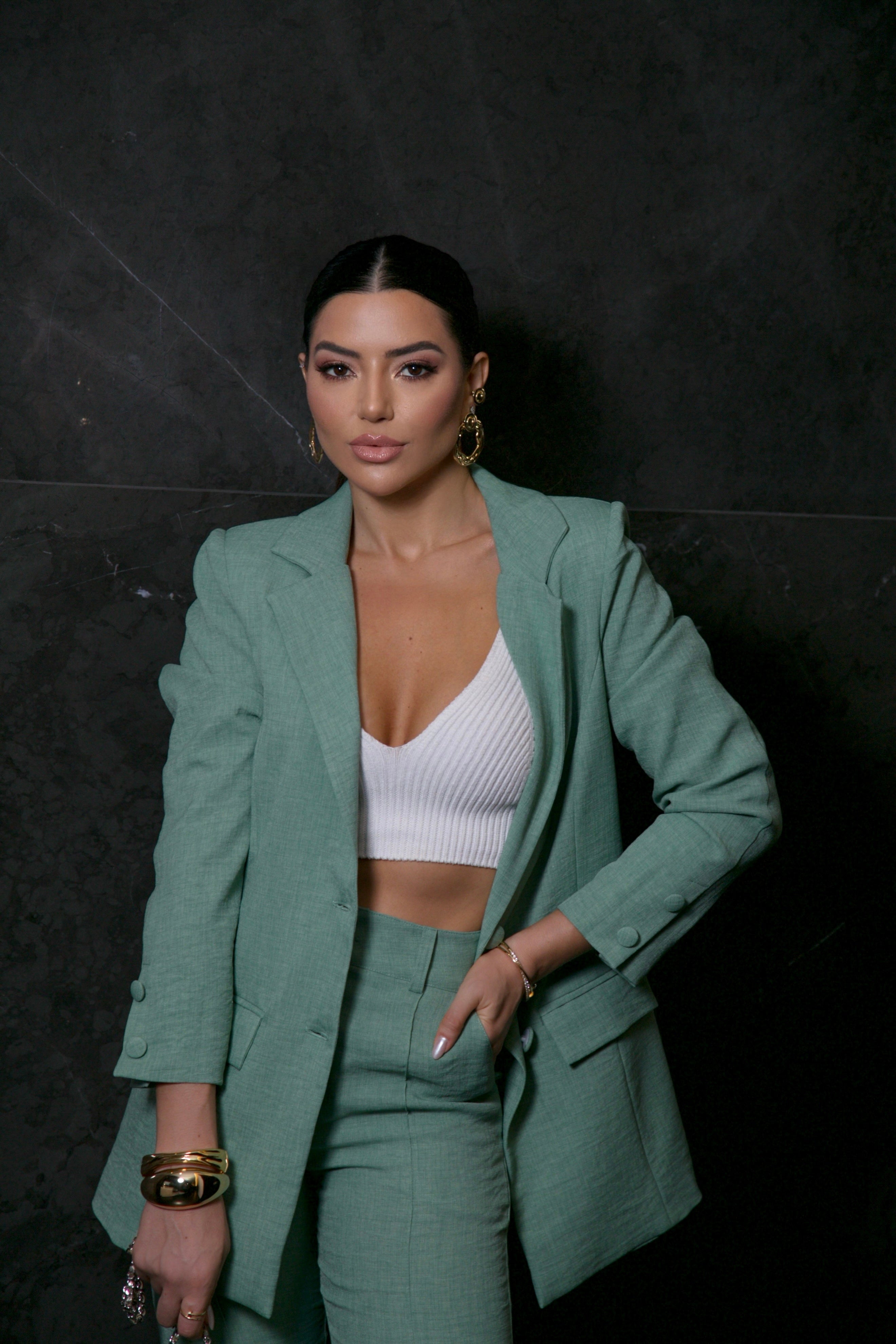 Conjunto Linho Verde