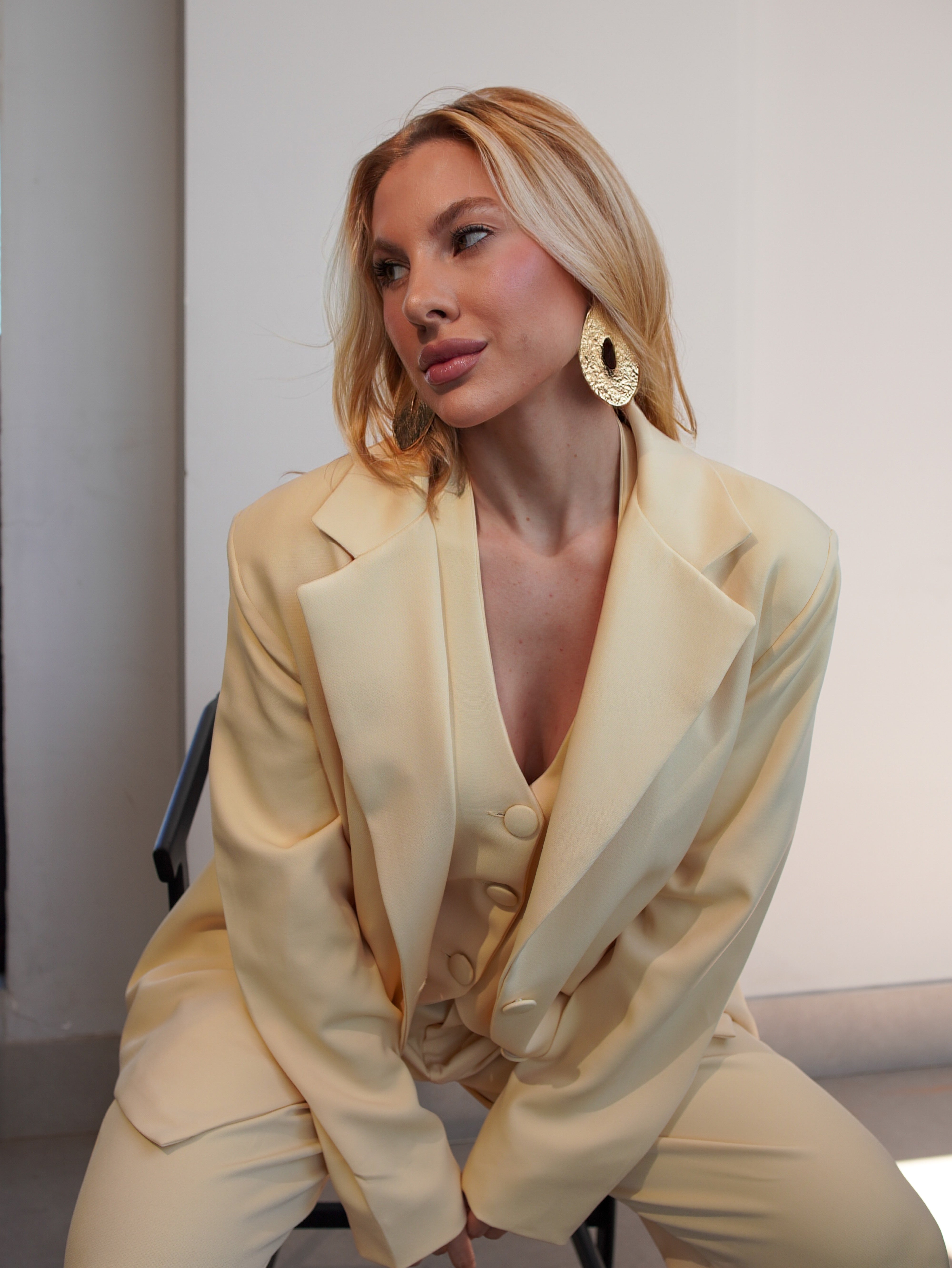 LANÇAMENTO Conjunto Dea - Calça + Blazer