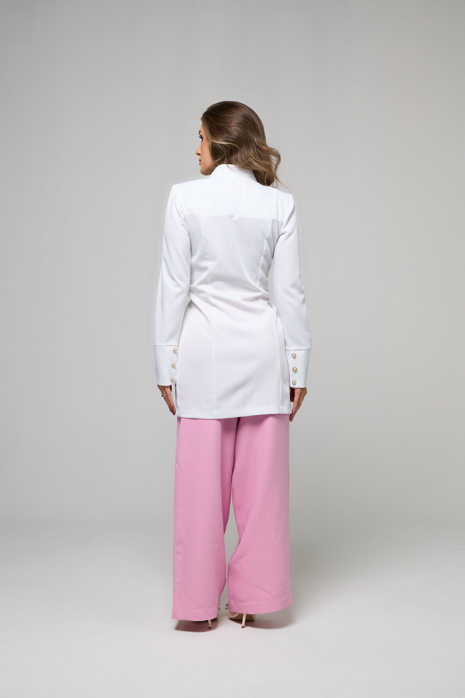 Jaleco Deniz Branco - AÇÃO 72 HORAS